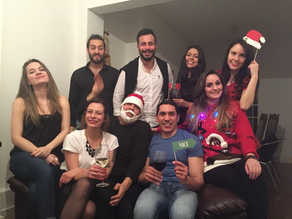 Natal em Dublin com amigos e roommates