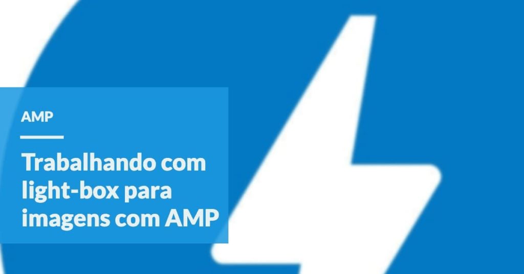 Trabalhando com AMP image light-box
