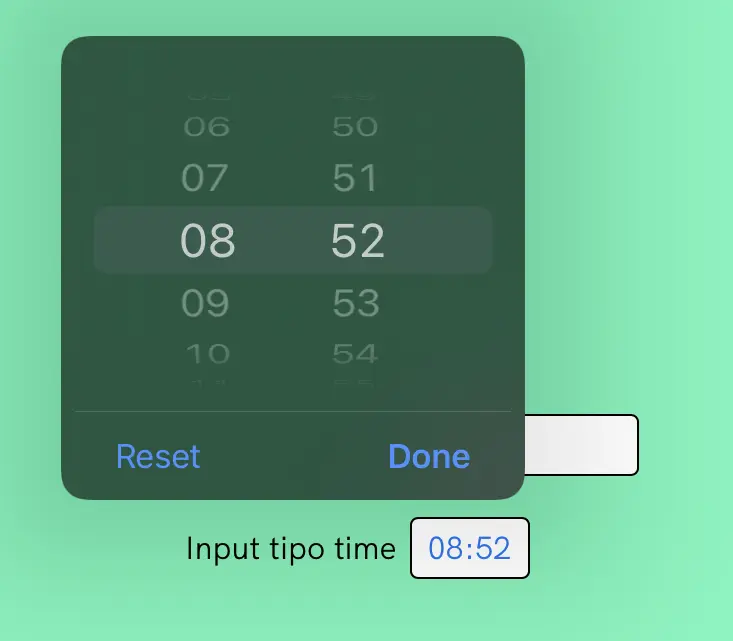 Blog fellyph cintra - input type time exibe uma seleção especial para hora