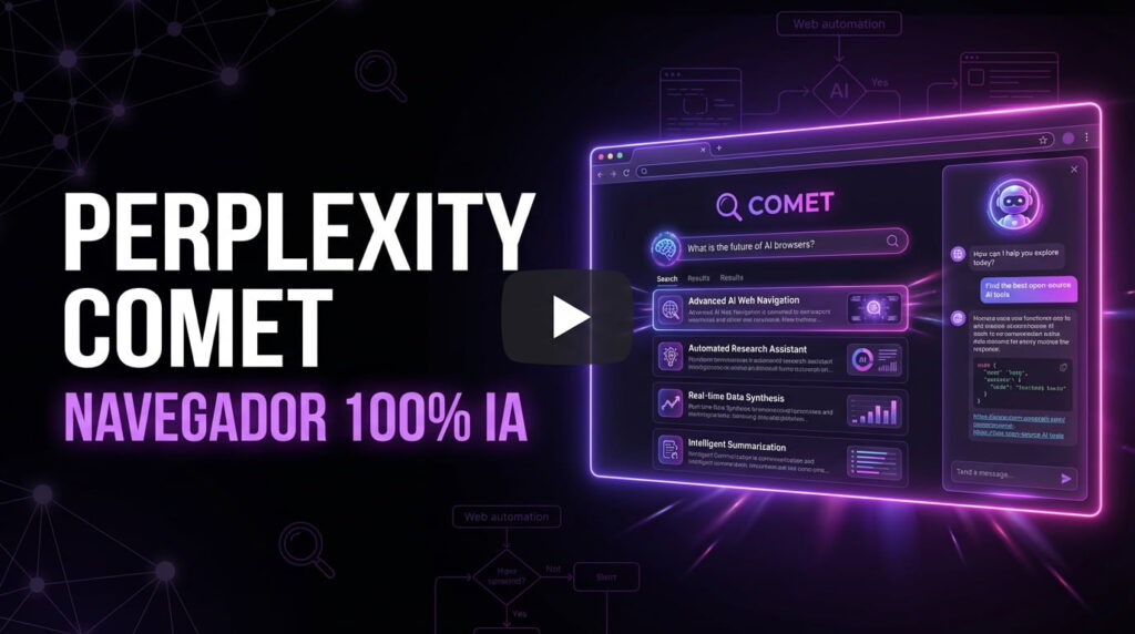 Comet: O Navegador Inteligente com IA que Redefine sua Produtividade
