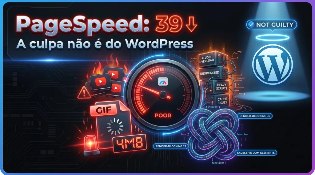 problemas de performance é a culpa do WordPress?